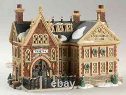 Department 56 Dickens Village Rockingham School With Box Bx412 7656788