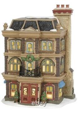 Department 56 Dickens Village Royal Bank of Cornhill Building Figurine 6003070