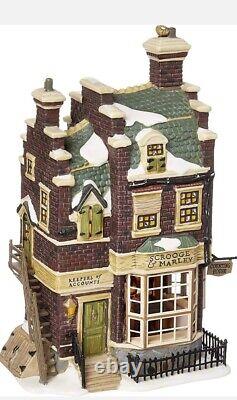 Department 56 Dickens' Village Scrooge And Marley Counting House Lit Building