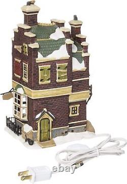 Department 56 Dickens' Village Scrooge And Marley Counting House Lit Building