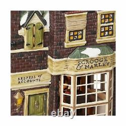 Department 56 Dickens' Village Scrooge Marley Counting Hand-crafted 2.88 Pounds