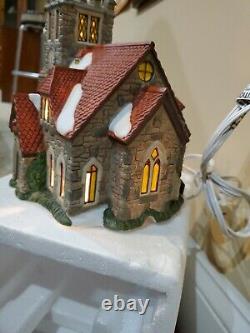 Department 56 Dickens Village Series CHURCH OF ST ALBAN Rare! NEW