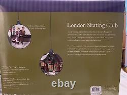 Department 56 Dickens Village Series London Skating Club Brand New Never Opened