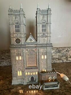 Department 56 Dickens Village Series Westminster Abbey #5658517 Retired No Box