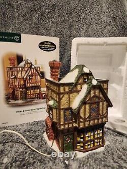 Department 56 Dickens Village Series William & Robert Glaser Stained Glass