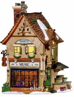 Department 56 Dickens Village Swifts Stringed Instruments Building 5658753 New