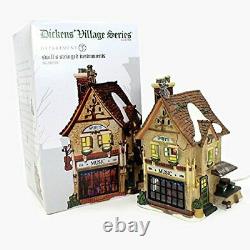 Department 56 Dickens' Village Swifts Stringed Instruments Lit House 1.54 Pounds