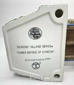 Department 56 Dickens Village TOWER BRIDGE OF LONDON Historical Landmark Series