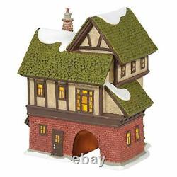 Department 56 Dickens Village The Mulberry Gate House Ornament, 1.57 inch High