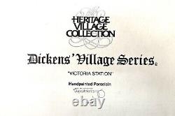 Department 56 Dickens Village VICTORIA STATION With Original Box Retired