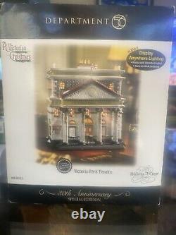 Department 56 Dickens Village Victoria Park Theater. Retired, Limited Production