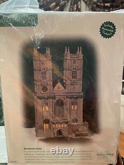 Department 56 Dickens Village Westminster Abbey new in box