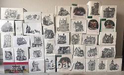 Department 56 Dickens Village homes and accessories lot