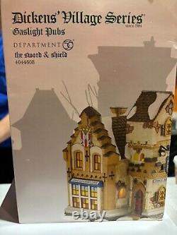 Department 56 Dickens' Village the Sword and Shield Light House 4044808 READ