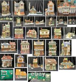 Department 56/Heritage Village, Dickens Series, Lot of 32 Assorted Collection