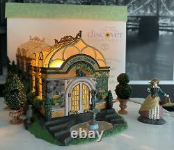 Department 56 Lilycott Garden Conservatory Figurine Fountain Dickens Village