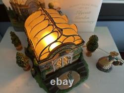 Department 56 Lilycott Garden Conservatory Figurine Fountain Dickens Village