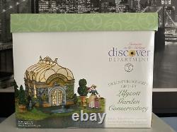 Department 56 Lilycott Garden Conservatory Figurine Fountain Dickens Village