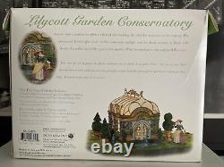 Department 56 Lilycott Garden Conservatory Figurine Fountain Dickens Village