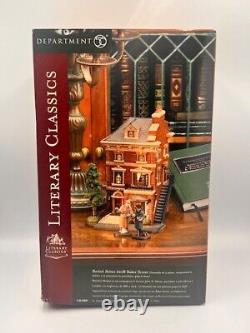 Department 56 Literary Classics Sherlock Holmes 221B Baker Street #58601 New