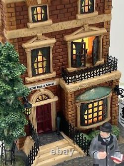 Department 56 Literary Classics Sherlock Holmes 221B Baker Street #58601 New