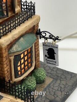 Department 56 Literary Classics Sherlock Holmes 221B Baker Street #58601 New