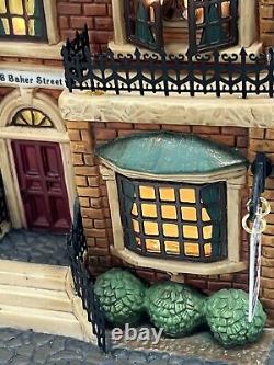 Department 56 Literary Classics Sherlock Holmes 221B Baker Street #58601 New