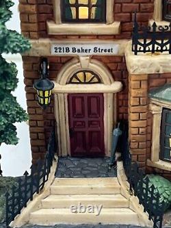 Department 56 Literary Classics Sherlock Holmes 221B Baker Street #58601 New