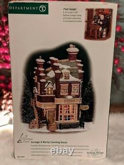 Department 56 Scrooge and Marleys Counting House Dickens Village Series