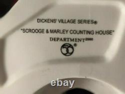 Department 56 Scrooge and Marleys Counting House Dickens Village Series