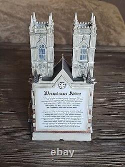 Department 56 Westminister Abbey Dickens Village #58517 Retired 2002 Good, Light