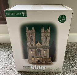 Department 56 Westminster Abbey #56.58517 Ceramic With Light /Original Box