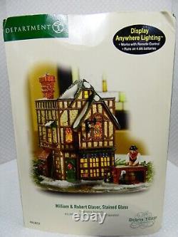 Department 56 William & Robert Glaser, Stained Glass #58751 Dickens Village