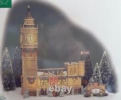 Dept56 58341 Big Ben Clock Tower English Post Mail Box Dickens Christmas Village