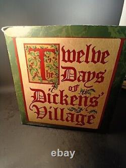 Dept. 56 -12 Days Of Dickens Village Twelve Drummers Drumming IOB