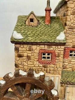 Dept 56 1985 Christmas Dicken's VILLAGE MILL Limited Edition 2,218 of 2,500 Rare