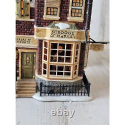 Dept 56 58483 Scrooge & Marley Counting House xmas village accessory