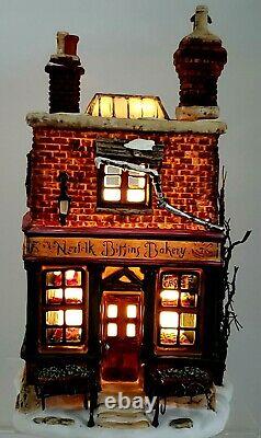 Dept 56 58491 Norfolk Biffins Bakery Pastry Shop Christmas Carol Dickens Village