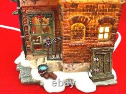 Dept 56 A Christmas Carol Cratchit's Corner 58486 Peek Inside Box & Light Cord