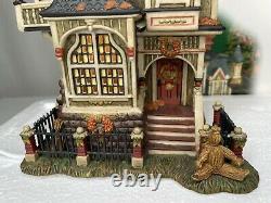 Dept 56 All Hallows Eve Barleycorn Manor Dickens Village Series Halloween Decor