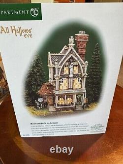 Dept 56 All Hallows Eve Mordecai Mould Undertaker Dicken's Village 56.58509