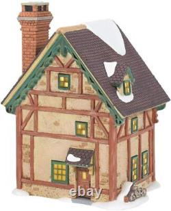 Dept 56 BUILDING CHRISTMAS CHEER Dickens village SET OF 4 6007261 NEW IN BOX