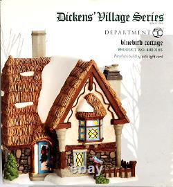Dept 56 Bluebird Cottage 4020185 Dickens' Village Series New Never Displayed