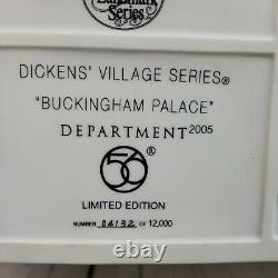 Dept 56 Buckingham Palace Collectors Edition Dickens' Village Historic Complete