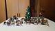 Dept 56 Christmas Villages Lot City Tree Dickens Carol Sleighs Vendors 16 Items
