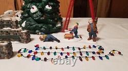 Dept 56 CHRISTMAS VILLAGES LOT City Tree Dickens Carol Sleighs Vendors 16 Items