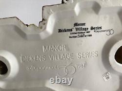 Dept 56 Chesterton Manor Dickens Village Handpainted Porcelain Lighted 1987