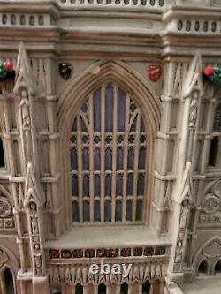 Dept 56 Christmas Dickens Village Westminster Abbey No Box Retired Rare