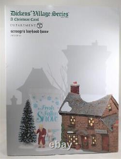 Dept. 56 Dickens' Christmas Village Scrooge's Boyhood Home # 6005415