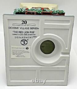Dept 56 Dickens Red Lion Pub Special Edition Accessory Christmas Village 58715